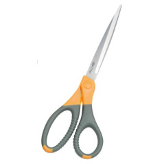 Wedo Titan Plus Ciseaux en acier inoxydable 25 cm Gris/Jaune