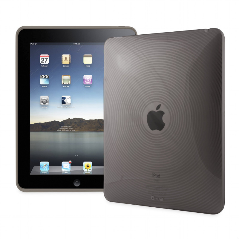 Dr Bott muvit miniGEL Waves Housse pour iPad 1G Noir