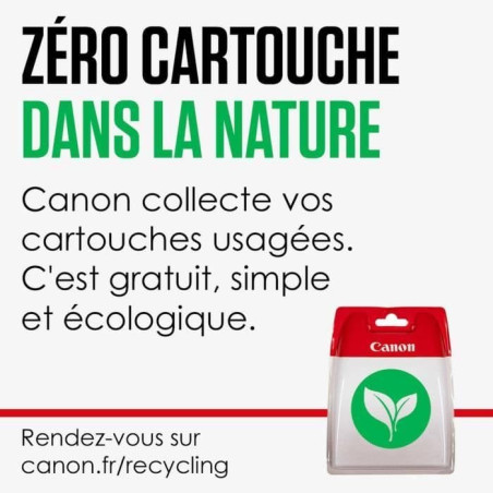 Canon Cartouche d'encre Noire pigmentée à Haut rendement PGI-550PGBK XL