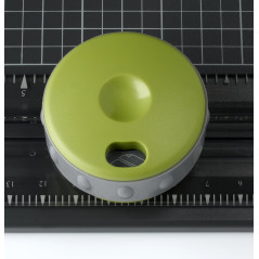 Rexel A200 Lame 3 in 1 Coupe droite/Prépliage/Coupe ondulée 2101981 Vert/Gris