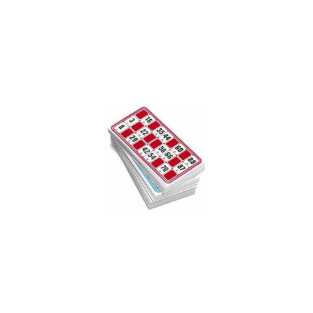 JeuJura - 8989 - 96 cartes carton de loto