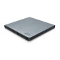 Hitachi-LG GP57 External DVD Drive, Slim Portable DVD Player/Writer for Laptop/Desktop PC, with USB 2.0, Windows and Mac OS Comp Hitachi-LG GP57 External DVD Drive, Slim Portable DVD Player/Writer for Laptop/Desktop PC, with USB 2.0, Windows and Mac OS Comp