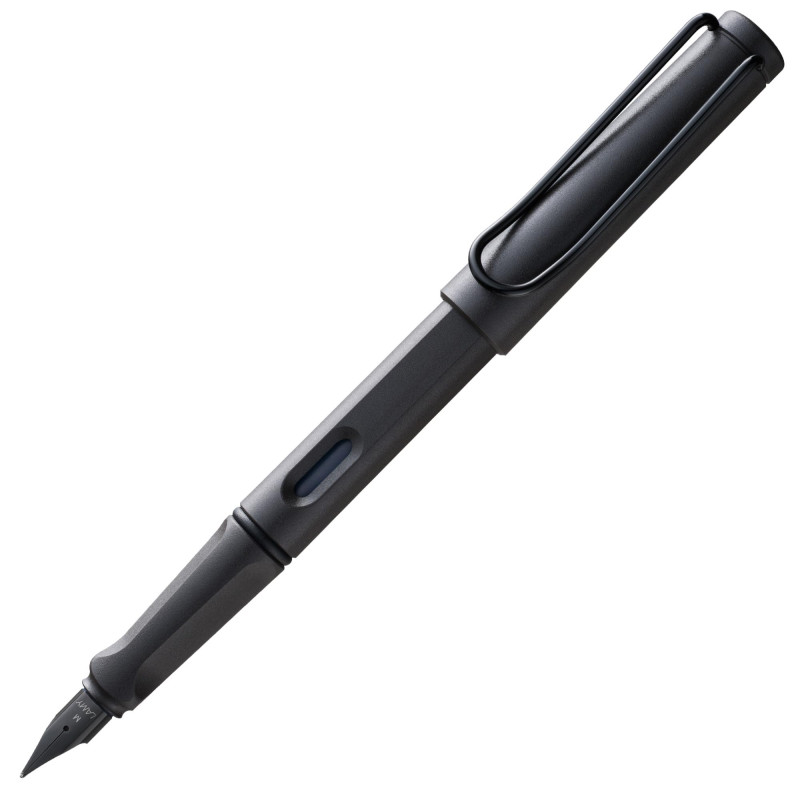 Lamy safari umbra - Stylo Plume avec grip ergonomique et plume acier blacke en taille M - matière plastique robuste ASA - avec c Lamy safari umbra - Stylo Plume avec grip ergonomique et plume acier blacke en taille M - matière plastique robuste ASA - avec c