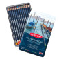 Derwent Watercolour - Set de 12 Crayons de Couleurs Aquarellables, Qualité Professionnelle, 32881 Derwent Watercolour - Set de 12 Crayons de Couleurs Aquarellables, Qualité Professionnelle, 32881