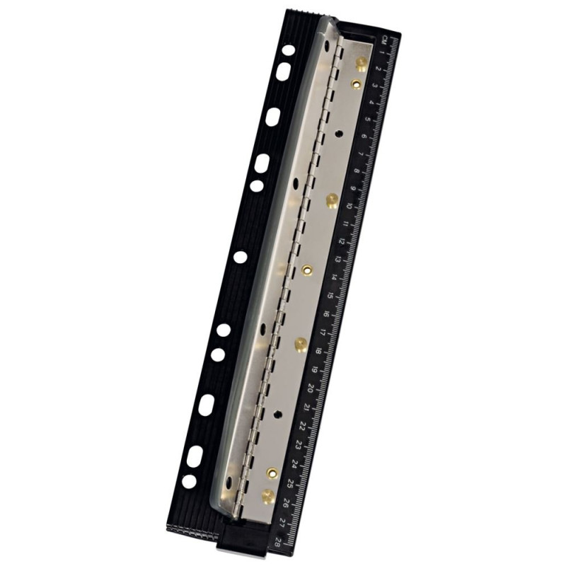 Wedo 0679401 Perforateur de poche en métal avec graduation 8 cm 4 perforations Noir Wedo 0679401 Perforateur de poche en métal avec graduation 8 cm 4 perforations Noir