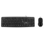 Tnb - TNB Bridge - Souris Filaire + Clavier AZERTY - Noir Tnb - TNB Bridge - Souris Filaire + Clavier AZERTY - Noir