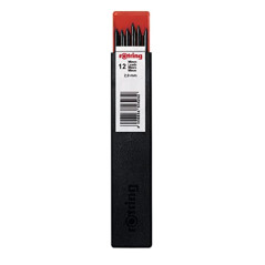 rOtring Tikky Recharges de porte-mine - 2,0 mm - Lot de 12