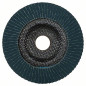 Bosch Accessories Plateau à Lamelles X551, 120 Grain, 15 à 25° Angle, 12250 tr/min, Support en Fibre de Verre, 125mm Bosch Accessories Plateau à Lamelles X551, 120 Grain, 15 à 25° Angle, 12250 tr/min, Support en Fibre de Verre, 125mm
