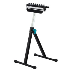 wolfcraft 6102300 - Servante à Rouleau Multifonction 3 en 1- Réglable en hauteur - Compatible avec tous les Etablis - Charge max