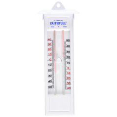 Faithfull THMMBUTMF Thermomètre avec bouton poussoir mini maxi