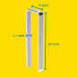 RAPID 40303096, Agrafes haute performance pour matériaux denses, couronne étroite N°606, longueur des branches 30mm, acier galva RAPID 40303096, Agrafes haute performance pour matériaux denses, couronne étroite N°606, longueur des branches 30mm, acier galva