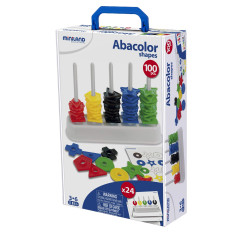 Abaque Formes Et Couleurs Assortis 100 pièces