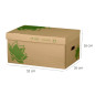 Fast Nature Line Caisse a Documents en Carton 52 x 35 x 26 cm + 6 Boites Archives Dos 80cm Ecru Fast Nature Line Caisse a Documents en Carton 52 x 35 x 26 cm + 6 Boites Archives Dos 80cm Ecru