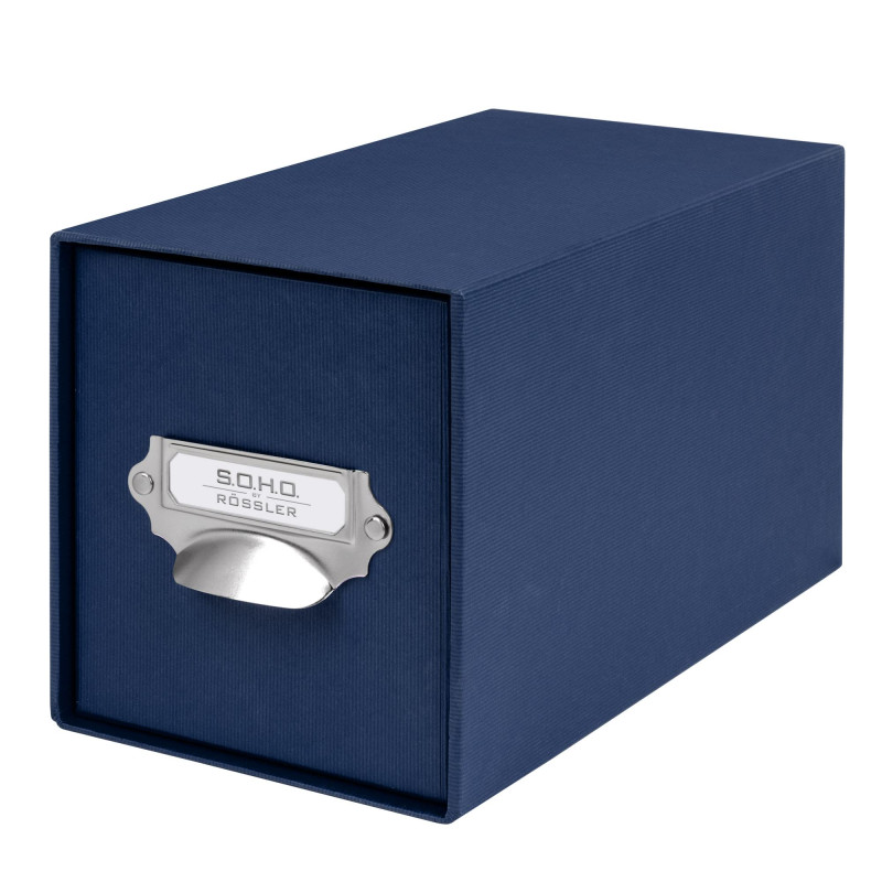 Rössler 1327452900 Module de rangement de CD (Bleu marine) (Import Allemagne)