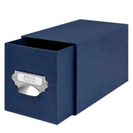 Rössler 1327452900 Module de rangement de CD (Bleu marine) (Import Allemagne)