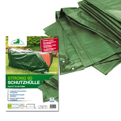 Bio Green RX90-4HA Housse de Protection pour 4 Coussins Vert 1,30 x 0,35 x 0,60 m
