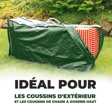 Bio Green RX90-4HA Housse de Protection pour 4 Coussins Vert 1,30 x 0,35 x 0,60 m