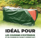 Bio Green RX90-4HA Housse de Protection pour 4 Coussins Vert 1,30 x 0,35 x 0,60 m Bio Green RX90-4HA Housse de Protection pour 4 Coussins Vert 1,30 x 0,35 x 0,60 m
