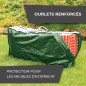 Bio Green RX90-4HA Housse de Protection pour 4 Coussins Vert 1,30 x 0,35 x 0,60 m Bio Green RX90-4HA Housse de Protection pour 4 Coussins Vert 1,30 x 0,35 x 0,60 m