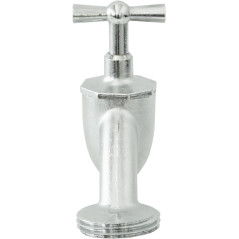 Cornat FLOR92595 Robinet Laiton Mat-Chromé 3/4''
