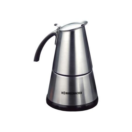 Rommelsbacher EKO 364/E Cafetière italienne ElPresso mini (Inox)
