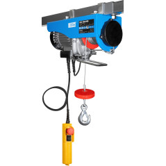 Güde Palan électrique GSZ 300/600 (1050 W, certifié TÜV/GS, 600 kg, capacité de levage maximale, 11 m de hauteur de levage, câbl