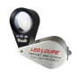 Bijouterie Loupe avec Lumière 20x Agrandissement, Pliage Loupe avec LED et UV Lumière, Horlogerie pour Diamants, Bijouterie, Piè Bijouterie Loupe avec Lumière 20x Agrandissement, Pliage Loupe avec LED et UV Lumière, Horlogerie pour Diamants, Bijouterie, Piè