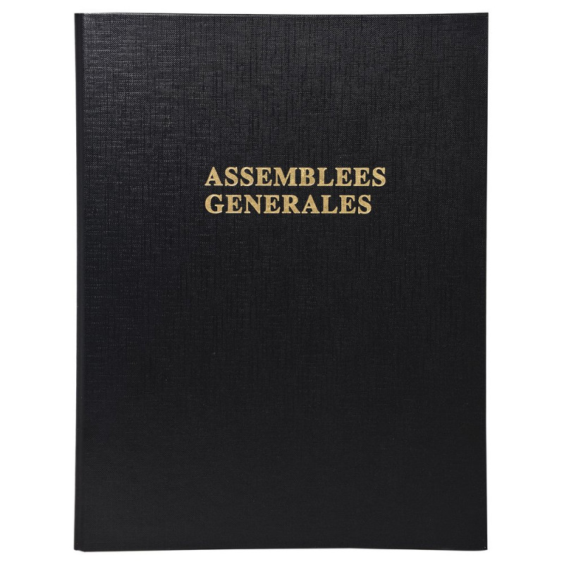 EXACOMPTA Reliure 4 anneaux Délibérations Assemblées Générales avec recharge 5419E EXACOMPTA Reliure 4 anneaux Délibérations Assemblées Générales avec recharge 5419E