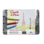 Conté à Paris Boîte Métal Assortiment 12 Crayons Pastel Conté à Paris Boîte Métal Assortiment 12 Crayons Pastel
