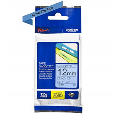 Brother TZE 531 Ruban 12 mm Noir sur Bleu