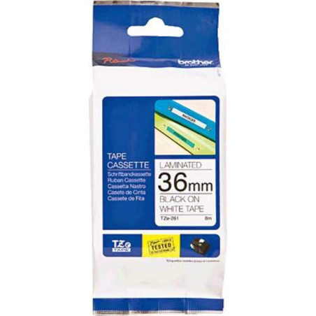 Brother Tze-261 Laminated Tape 36mm 8m