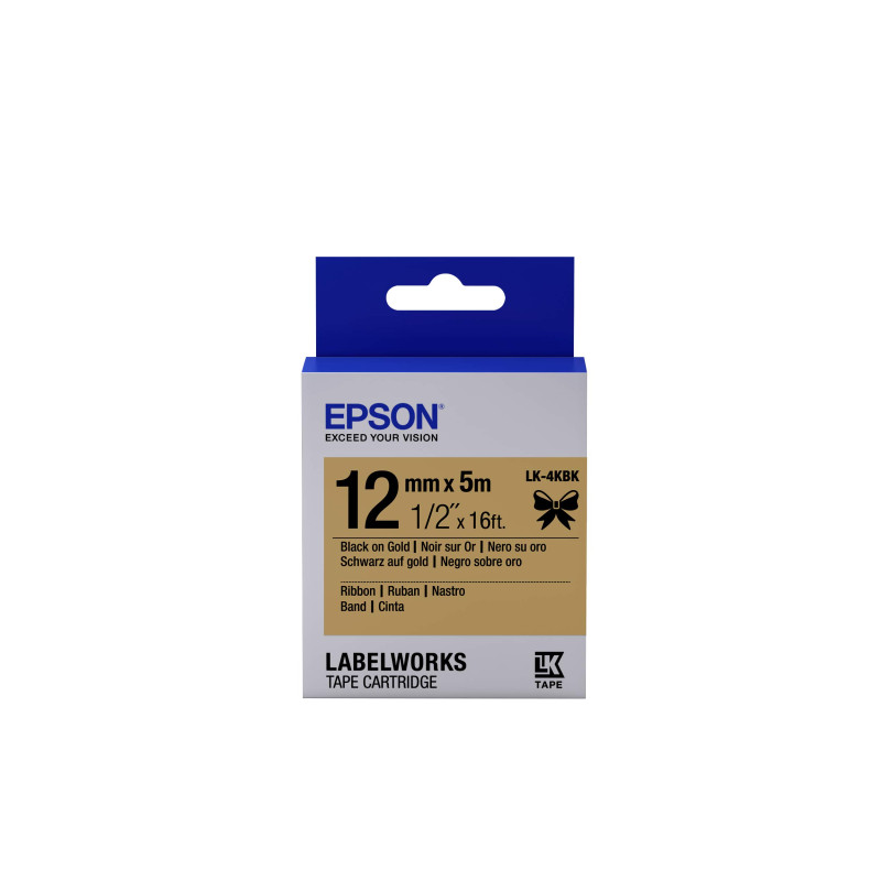 Tape - Lk4kbk Ribbon Blk/