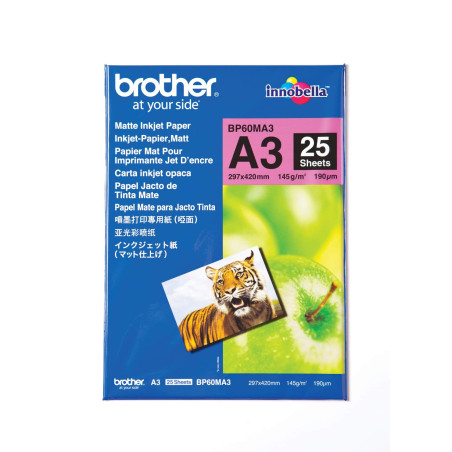 Brother BP60MA3 Papier mat A3 (297x420 mm) 145g 25 feuilles