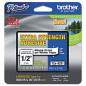 Brother TZe-S231 - Cassette à Ruban Original Laminé Adhésif Puissant - 12 mm - Noir sur Fond Blanc - 8M Brother TZe-S231 - Cassette à Ruban Original Laminé Adhésif Puissant - 12 mm - Noir sur Fond Blanc - 8M