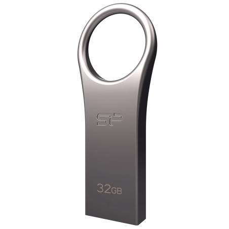 Silicon Power SP032GBUF3J80V1T Jewel J80 Clé USB 3.0 32 Go Titanium
