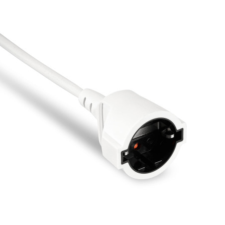 REV Rallonge Contact de Protect. 5,0 m Blanc