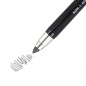 Koh-I-Noor 5359 Porte-mines mécanique 5.6 mm - Porte-mines moderne en métal avec mines en graphite, Set 4865 2B et 6B avec gomme