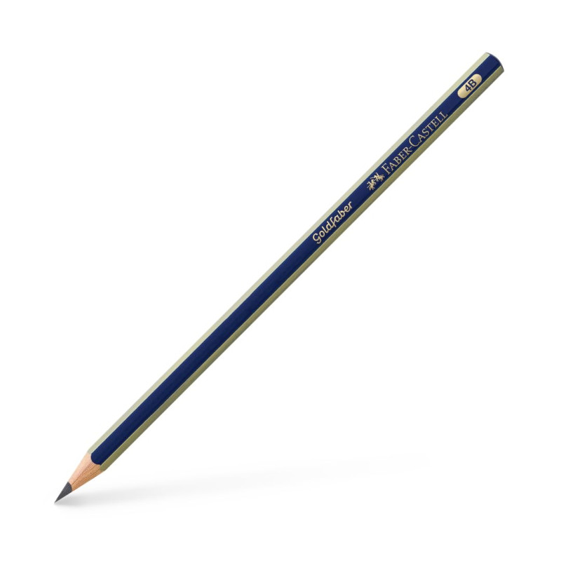 Faber-Castell 112504 - Set de crayons Goldfarber, 12 crayons, dureté 4B Faber-Castell 112504 - Set de crayons Goldfarber, 12 crayons, dureté 4B
