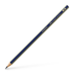 Faber-Castell 112504 - Set de crayons Goldfarber, 12 crayons, dureté 4B
