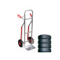 Perel Oht10 en aluminium robuste Diable Charge 200 kg