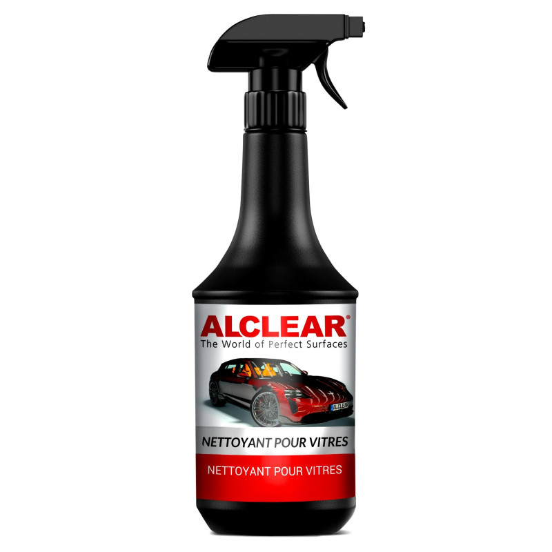 ALCLEAR 721GR Nettoyant vitres auto 1000 ml, avec effet déperlant, pour vitres intérieures & extérieures, pare-brise, rétroviseu ALCLEAR 721GR Nettoyant vitres auto 1000 ml, avec effet déperlant, pour vitres intérieures & extérieures, pare-brise, rétroviseu