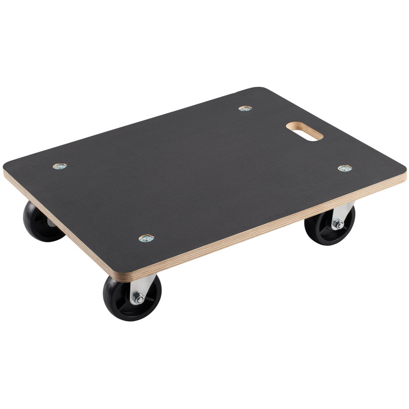 Metafranc Chariot 822020 à roulettes - Plaque sérigraphiée - 590 x 490 mm - 400 kg - Matériel de manutention de marchandises - P Metafranc Chariot 822020 à roulettes - Plaque sérigraphiée - 590 x 490 mm - 400 kg - Matériel de manutention de marchandises - P