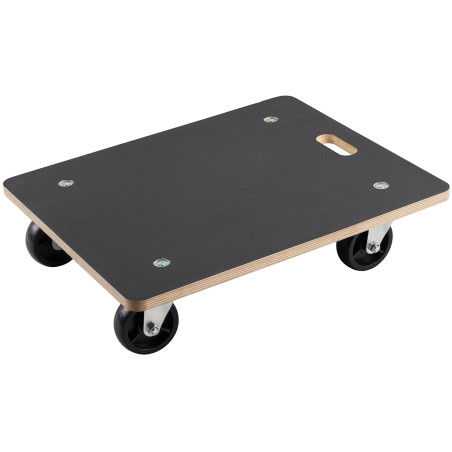 Metafranc Chariot 822020 à roulettes - Plaque sérigraphiée - 590 x 490 mm - 400 kg - Matériel de manutention de marchandises - P