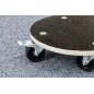 Meister 822040 Chariot à roulettes - plaque Sérigraphie - roues en PA - freins Ø 380 mm - 200 kg Meister 822040 Chariot à roulettes - plaque Sérigraphie - roues en PA - freins Ø 380 mm - 200 kg