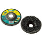 wolfcraft 1672000 Roue de décapage universelle Ø 125 x 22,2 mm