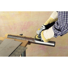 wolfcraft 1672000 Roue de décapage universelle Ø 125 x 22,2 mm