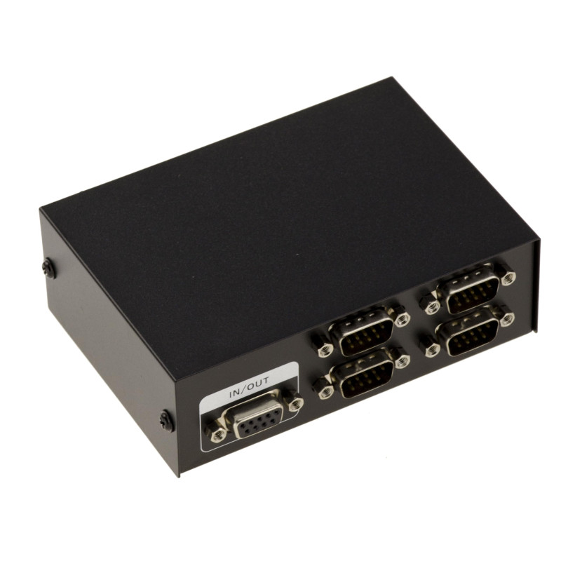 KALEA-INFORMATIQUE Boitier de partage Série RS232 switch RS-232 4 Ports. Réversible 4 entrées vers 1 sortie OU 1 entrée vers 4 s KALEA-INFORMATIQUE Boitier de partage Série RS232 switch RS-232 4 Ports. Réversible 4 entrées vers 1 sortie OU 1 entrée vers 4 s