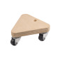 Meister 822140 Chariot à roulettes - contreplaqué - roues en PP 134 x 134 mm - 100 kg Meister 822140 Chariot à roulettes - contreplaqué - roues en PP 134 x 134 mm - 100 kg