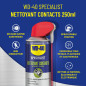 WD-40 Specialist • Nettoyant Contact • Spray Double Position • Elimine huile, dépôts gras, poussière, saleté, résidus de flux et WD-40 Specialist • Nettoyant Contact • Spray Double Position • Elimine huile, dépôts gras, poussière, saleté, résidus de flux et