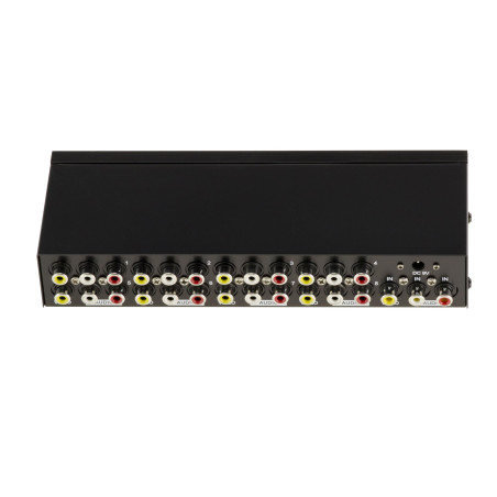 KALEA-INFORMATIQUE Répartiteur Audio vidéo Type Splitter Qui duplique à l'identique 1 Source en entrée vers 8 Sorties simultanée
